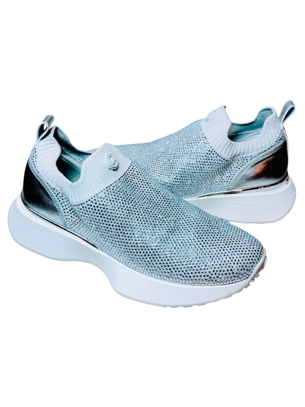 Michael Kors Slip-On Crystal Embellished Sneakers